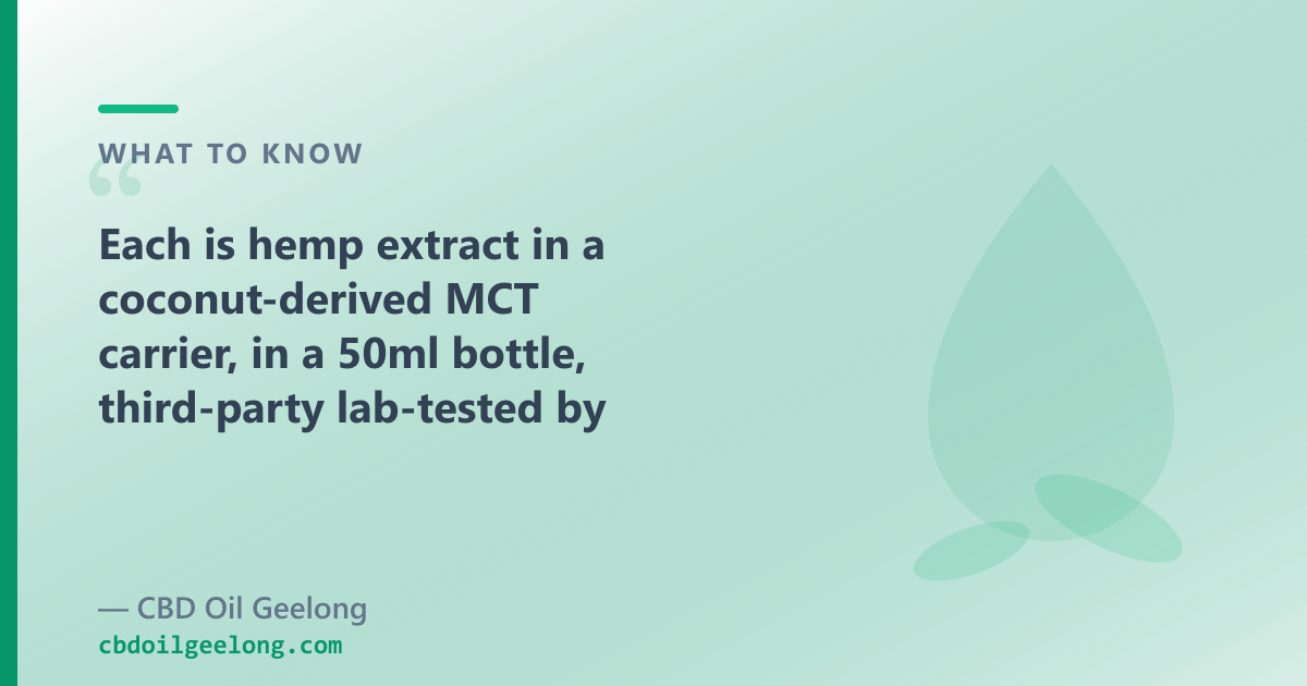 ECS Botanics is a licensed producer of prescription medical cannabis; OTC CBD oil is a different route