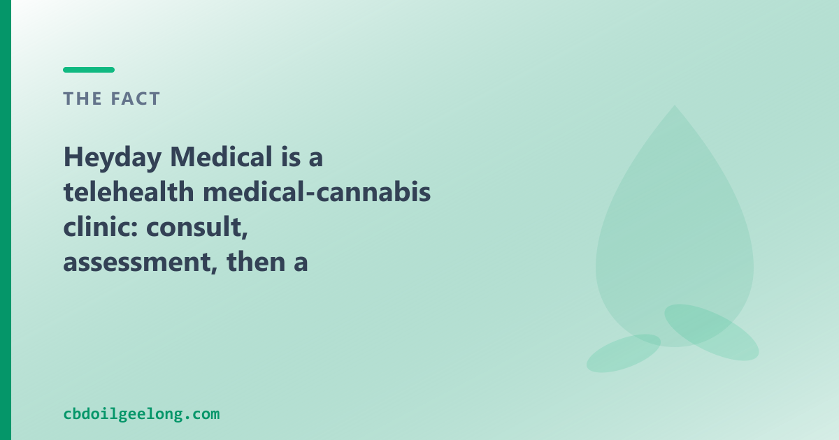 A prescription clinic and an OTC CBD oil shop are two different routes