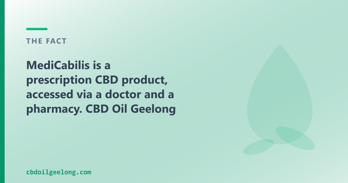 A prescription CBD product and an over-the-counter CBD oil shop are two different routes